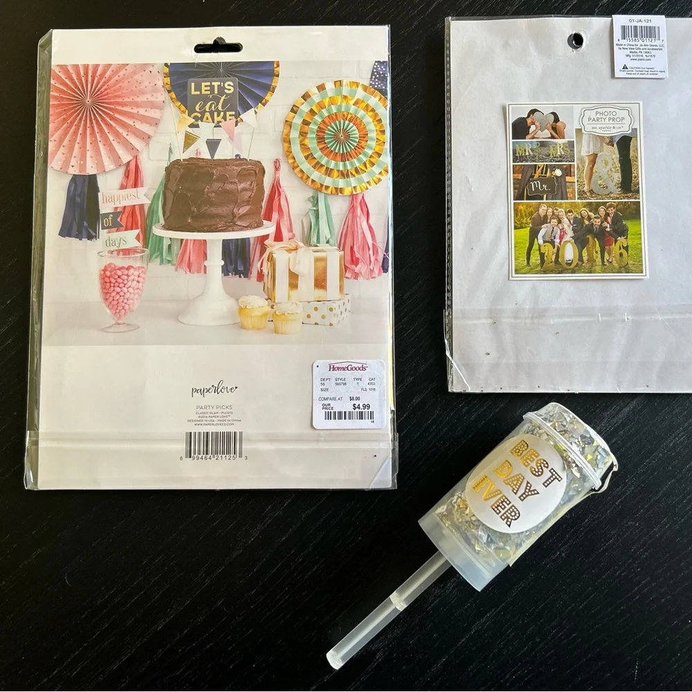 Party bundle - NWT - Let’s eat cake